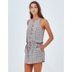 Vestido botones diamond