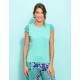 Camiseta algodón menta
