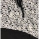 Falda mosaico gris